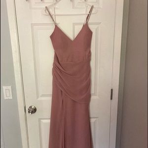 Azazie Dusty Rose Bridesmaid Dress